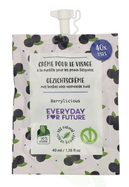 Everyday For Future Face Cream 40 ml 40 Uses - Berrilicious ryhmässä KAUNEUS JA TERVEYS / Ihonhoito / Kasvot / Päivävoide @ TP E-commerce Nordic AB (D21215)