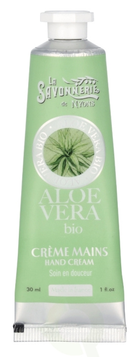 La Savonnerie De Nyons BIO Hand Cream 30 ml Aloe Vera ryhmässä KAUNEUS JA TERVEYS / Manikyyri/Pedikyyri / Käsirasva @ TP E-commerce Nordic AB (D21230)