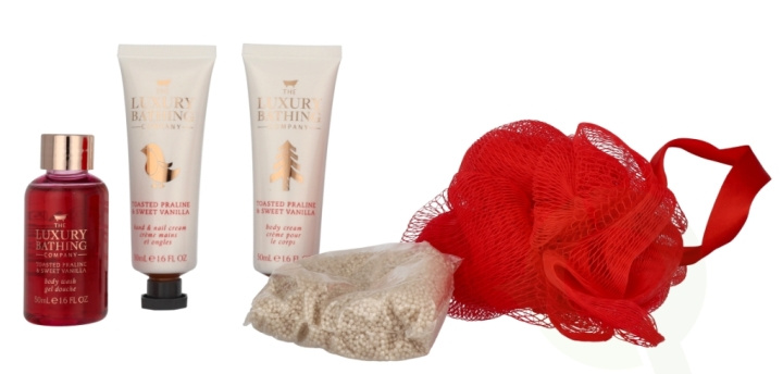 The Luxury Bathing Company Festive Treats Set 150 ml Body Wash 50ml/Hand & Nail Cream 50ml/Body Cream 50ml/Bath Caviar ryhmässä KAUNEUS JA TERVEYS / Lahjapakkaukset / Naisten lahjapakkaukset @ TP E-commerce Nordic AB (D21268)