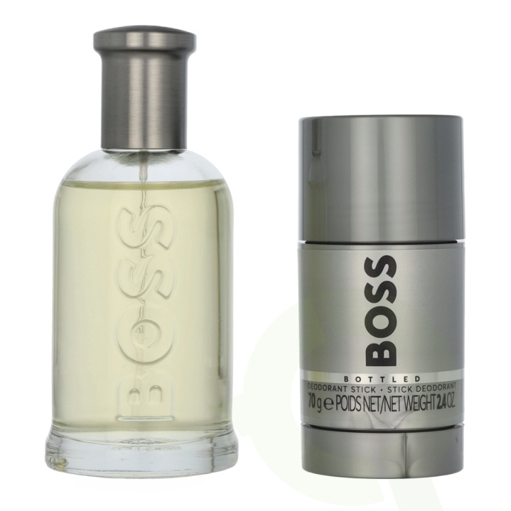 Hugo Boss Bottled Giftset 175 ml Travel Exclusive - Edt Spray 100ml/Deo Stick 75ml ryhmässä KAUNEUS JA TERVEYS / Tuoksut & Parfyymit / Parfyymit / Miesten Tuoksut @ TP E-commerce Nordic AB (D21287)
