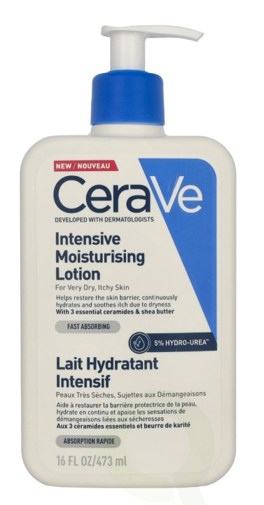 Cerave Intensive Moisturising Lotion 473 ml ryhmässä KAUNEUS JA TERVEYS / Ihonhoito / Kehon hoito / Vartalovoide @ TP E-commerce Nordic AB (D21310)