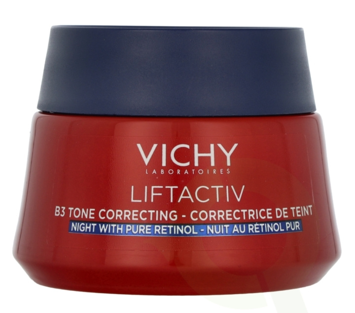 Vichy Liftactiv B3 Retinol Collageen Night Cream 50 ml ryhmässä KAUNEUS JA TERVEYS / Ihonhoito / Kasvot / Yövoide @ TP E-commerce Nordic AB (D21316)
