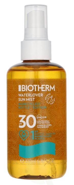 Biotherm Waterlover Sun Mist SPF30 200 ml ryhmässä KAUNEUS JA TERVEYS / Ihonhoito / Rusketus / Aurinkosuoja @ TP E-commerce Nordic AB (D21332)