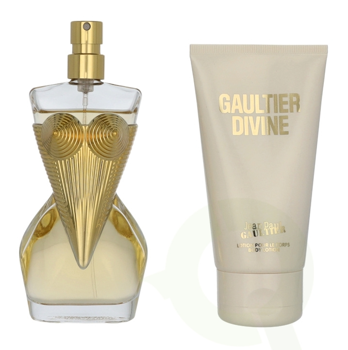 Jean Paul Gaultier Divine Giftset 125 ml Edp Spray 50ml/Body Lotion 75ml ryhmässä KAUNEUS JA TERVEYS / Tuoksut & Parfyymit / Parfyymit / Naisten Tuoksut @ TP E-commerce Nordic AB (D21342)