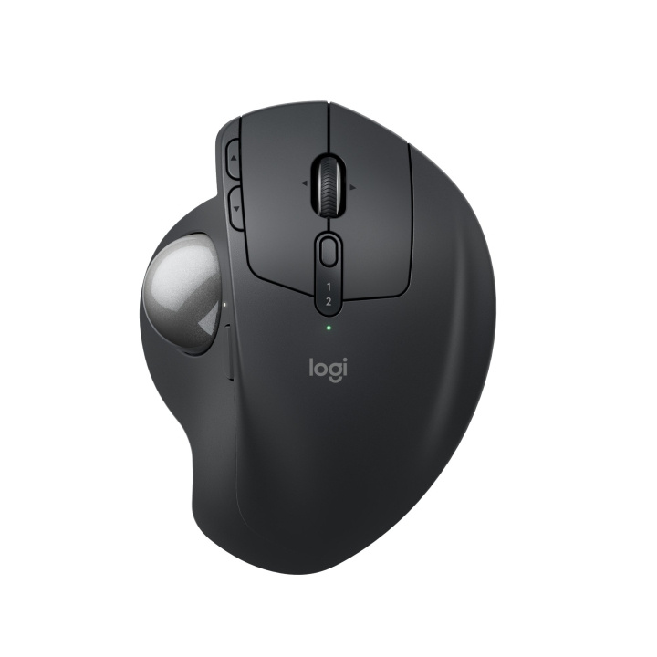 Logitech MX Ergo S Advanced Wireless Trackball Musta ryhmässä TIETOKOONET & TARVIKKEET / Hiiret & Näppäimistöt / Hiiret @ TP E-commerce Nordic AB (D21413)