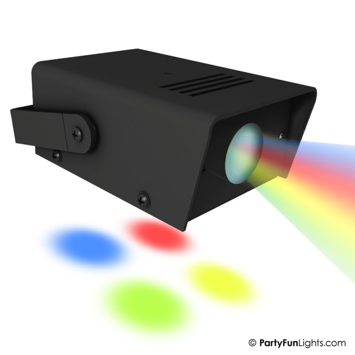 Party Fun Lights Miniprojektori diskolamppu - 12.5cm ryhmässä KODINELEKTRONIIKKA / Ääni & Kuva / Kotiteatteri, HiFi ja kannettavat / Projektorit & Tarvikkeet @ TP E-commerce Nordic AB (D21429)