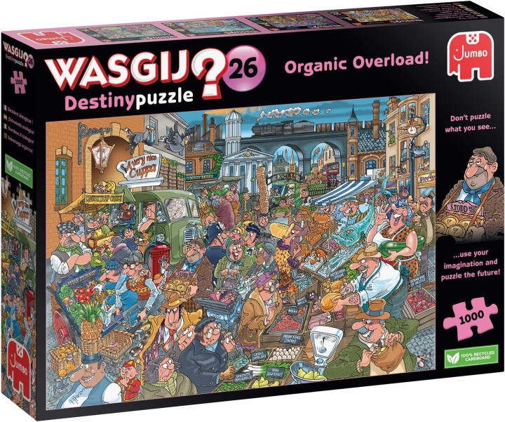 Wasgij Kohtalo 26: Orgaaninen ylikuormitus! ryhmässä URHEILU, VAPAA-AIKA JA HARRASTUS / Harrastus / Palapeli @ TP E-commerce Nordic AB (D21442)