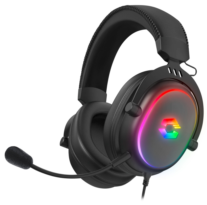 Speedlink CONUX RGB Stereo Gaming Headset - PC/PS5/PS4/ Xbox Series X/S/S/Switch/OLED/Lite , musta ryhmässä TIETOKOONET & TARVIKKEET / GAMING / Kuulokkeet @ TP E-commerce Nordic AB (D21471)