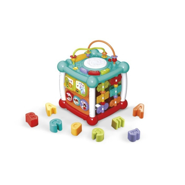 Scandinavian Baby Products Aktiviteettilaatikko - (SBP-01785) ryhmässä LELUT, TUOTTEET LAPSILLE JA VAUVOILLE / Lelut vauvoille (0-3v) / Toiminnalliset lelut @ TP E-commerce Nordic AB (D21473)