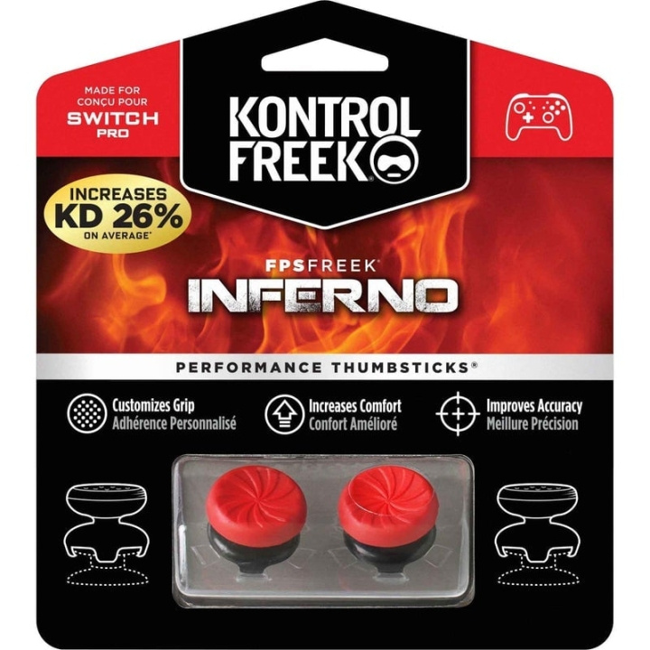 KontrolFreek FPS Freek Inferno - Nintendo Pro (4 piikkiä) ryhmässä KODINELEKTRONIIKKA / Pelikonsolit & Tarvikkeet / Nintendo Switch @ TP E-commerce Nordic AB (D21501)