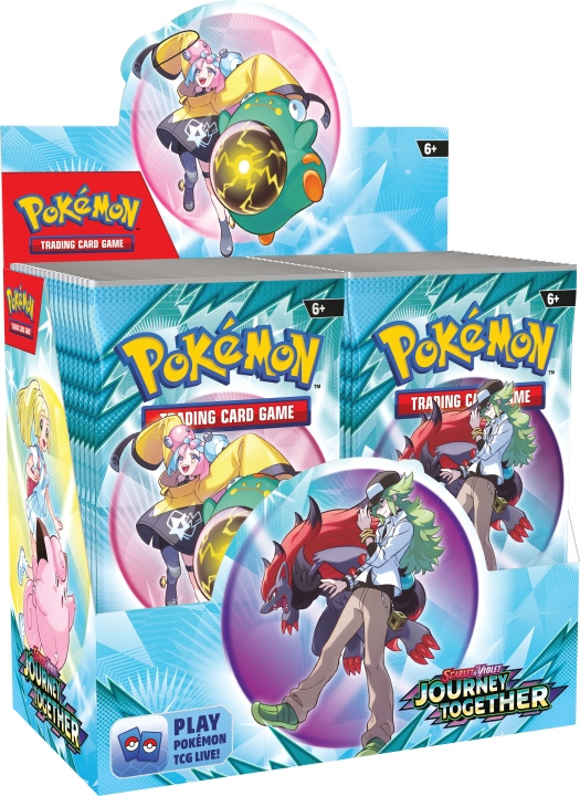 Pokémon SV9 Journey Together Booster Display (36 kpl) (POK10319) ryhmässä LELUT, TUOTTEET LAPSILLE JA VAUVOILLE / Peli / Korttipeli @ TP E-commerce Nordic AB (D21517)