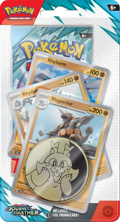 Pokémon SV9Journey Together Premium Checklane Blister (POK10352) ryhmässä LELUT, TUOTTEET LAPSILLE JA VAUVOILLE / Peli / Korttipeli @ TP E-commerce Nordic AB (D21519)