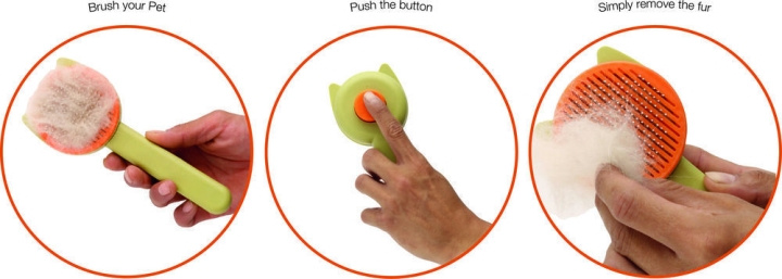 Winkee Fur Brush - Lemmikkieläinten hoito ryhmässä KOTI, TALOUS JA PUUTARHA / Lemmikkitarvikkeet / Koira @ TP E-commerce Nordic AB (D21529)