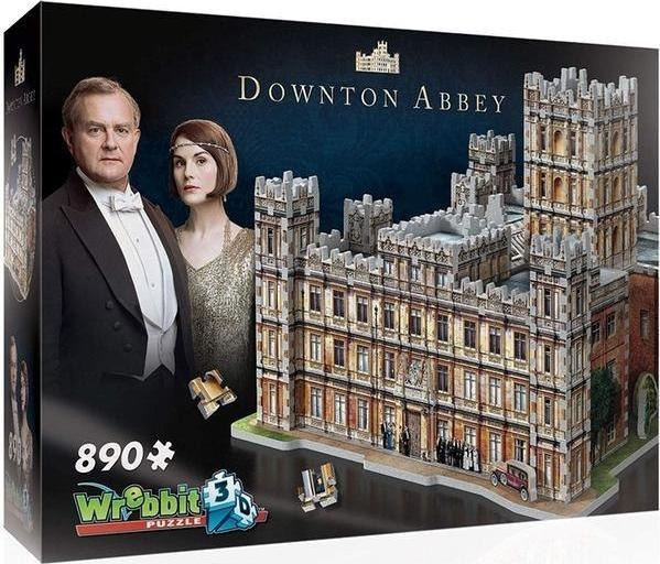Wrebbit 3D-palapeli - Downton Abbey, 890 kpl (40970032) ryhmässä URHEILU, VAPAA-AIKA JA HARRASTUS / Harrastus / Palapeli @ TP E-commerce Nordic AB (D21541)