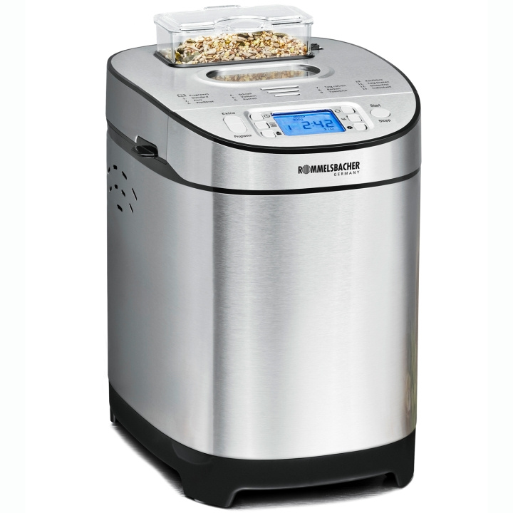 Rommelsbacher Bakmaskin BA 550 13 Bakprogram Gluten Free ryhmässä KOTI, TALOUS JA PUUTARHA / Kodinkoneet / Yleiskoneet ja monitoimikoneet / Yleiskoneet & Tarvikkeet @ TP E-commerce Nordic AB (D21584)
