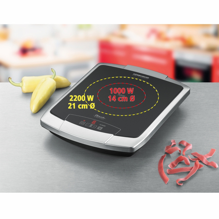 Rommelsbacher Kokplatta Highlight CT 2203/TC Touch Controll dubbla Zoner ryhmässä KOTI, TALOUS JA PUUTARHA / Kodinkoneet / Pöytäliedet ja keittolevyt @ TP E-commerce Nordic AB (D21611)