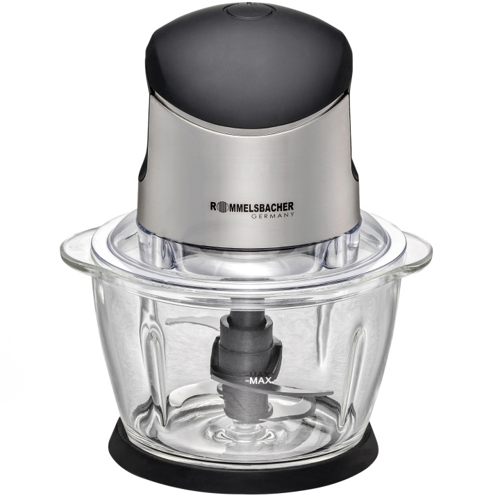 Rommelsbacher Minihackare 1,0l MZ 400 Glasskål 400W stark motor ryhmässä KOTI, TALOUS JA PUUTARHA / Kodinkoneet / Yleiskoneet ja monitoimikoneet / Tehosekoittimet @ TP E-commerce Nordic AB (D21619)