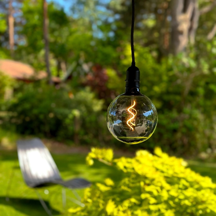 LightsOn Penny Pendellampa Gravity + DecoBulb XL Smoke ryhmässä KOTI, TALOUS JA PUUTARHA / Sähkö & Valaistus / Ulkovalaistus @ TP E-commerce Nordic AB (D21638)