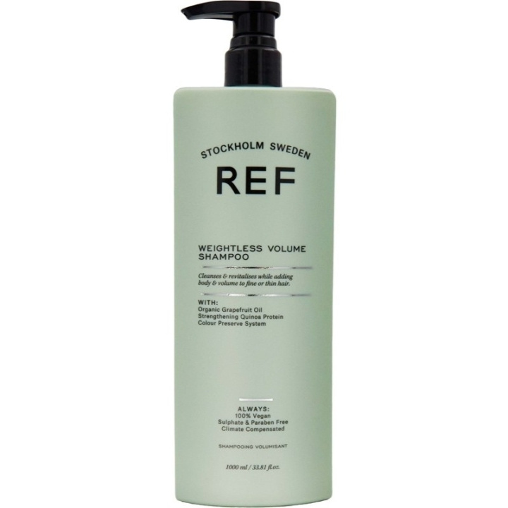 Ref Weightless Volume Shampoo 1000ml ryhmässä KAUNEUS JA TERVEYS / Hiukset &Stailaus / Hiustenhoito / Shampoo @ TP E-commerce Nordic AB (D21666)
