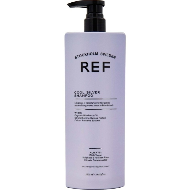 Ref Cool Silver Shampoo 1000ml ryhmässä KAUNEUS JA TERVEYS / Hiukset &Stailaus / Hiustenhoito / Shampoo @ TP E-commerce Nordic AB (D21681)