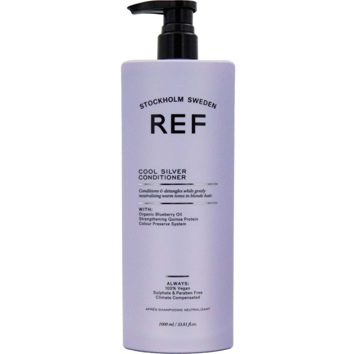 Ref Cool Silver Conditioner 1000ml ryhmässä KAUNEUS JA TERVEYS / Hiukset &Stailaus / Hiustenhoito / Hoitoaine @ TP E-commerce Nordic AB (D21683)