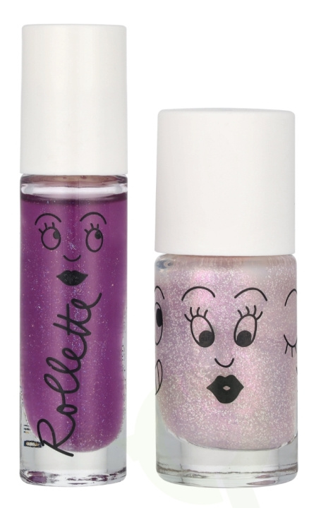 Nailmatic Kids Nail Polish/Lipgloss Set 14.5 ml Lip Gloss 6,5ml/Nail Polish 8ml ryhmässä KAUNEUS JA TERVEYS / Manikyyri/Pedikyyri / Kynsilakka @ TP E-commerce Nordic AB (D21689)