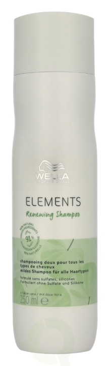 Wella Elements - Renewing Shampoo 250 ml With Aloe Vera ryhmässä KAUNEUS JA TERVEYS / Hiukset &Stailaus / Hiustenhoito / Shampoo @ TP E-commerce Nordic AB (D21727)