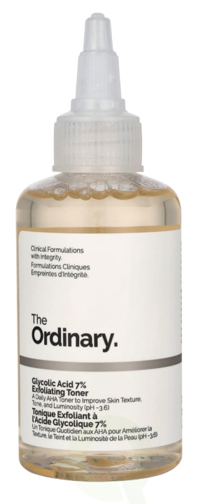 The Ordinary Glycolic Acid 7% Toning Solution 100 ml ryhmässä KAUNEUS JA TERVEYS / Ihonhoito / Kasvot / Seerumit iholle @ TP E-commerce Nordic AB (D21729)