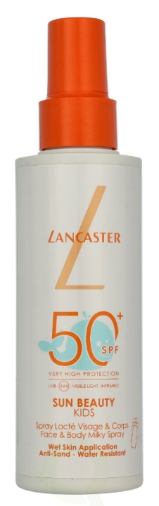 Lancaster Kids Sun Sensitive Wet Skin Application Very High Protection Spray SPF50+ 150 ml ryhmässä KAUNEUS JA TERVEYS / Ihonhoito / Rusketus / Aurinkosuoja @ TP E-commerce Nordic AB (D21738)