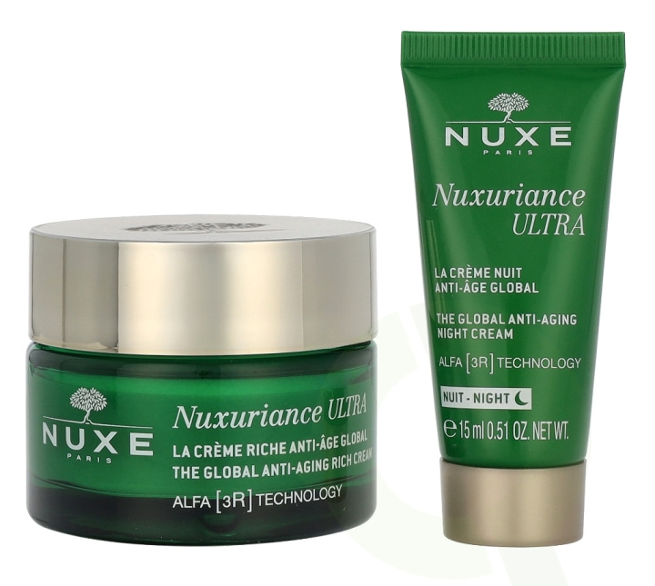 Nuxe Nuxuriance Ultra Set 65 ml Anti-Aging Rich Cream 50ml/Anti-Aging Night Cream 15ml ryhmässä KAUNEUS JA TERVEYS / Ihonhoito / Kasvot / Päivävoide @ TP E-commerce Nordic AB (D21748)