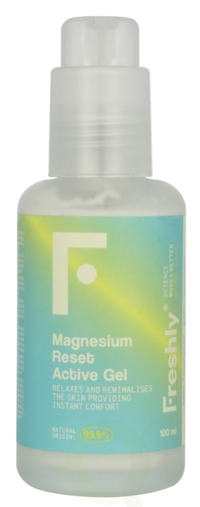 Freshly Cosmetics Magnesium Reset Active Gel 100 ml ryhmässä KAUNEUS JA TERVEYS / Ihonhoito / Kehon hoito / Vartalovoide @ TP E-commerce Nordic AB (D21768)