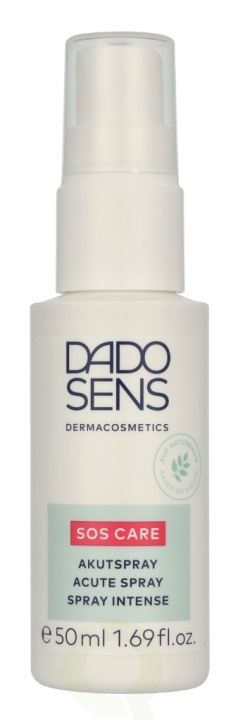 Dado Sens SOS Care Soothing Acute Spray 50 ml ryhmässä KAUNEUS JA TERVEYS / Ihonhoito / Kasvot / Yövoide @ TP E-commerce Nordic AB (D21787)