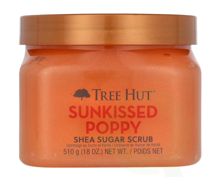 Tree Hut Shea Sugar Scrub 510 g Sunkissed Poppy ryhmässä KAUNEUS JA TERVEYS / Ihonhoito / Kehon hoito / Kylpy- ja suihkugeelit @ TP E-commerce Nordic AB (D21806)