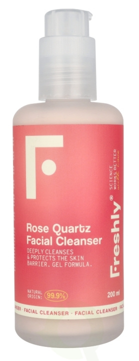 Freshly Cosmetics Rose Quartz Facial Cleanser 200 ml ryhmässä KAUNEUS JA TERVEYS / Ihonhoito / Kasvot / Puhdistus @ TP E-commerce Nordic AB (D21814)