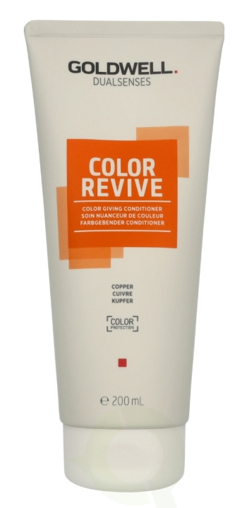 Goldwell Dualsenses Color Revive Color Giving Conditioner 200 ml Copper ryhmässä KAUNEUS JA TERVEYS / Hiukset &Stailaus / Hiustenhoito / Hoitoaine @ TP E-commerce Nordic AB (D21845)