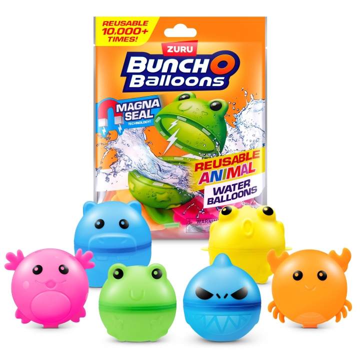 Bunch O \'Balloons Eläinten vesipalloja 6kpl (56714UQ1) ryhmässä LELUT, TUOTTEET LAPSILLE JA VAUVOILLE / Ulkoleut / Kylpylelut @ TP E-commerce Nordic AB (D21854)