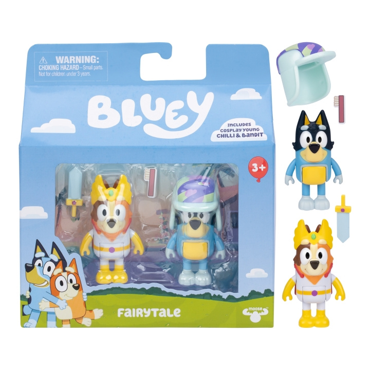 Bluey Bluey Kuva 2PK - (90322) ryhmässä LELUT, TUOTTEET LAPSILLE JA VAUVOILLE / Leikkikalut, Askartelu &Pelit / Figuurit, miniatyyrit ja tarvikkeet @ TP E-commerce Nordic AB (D21856)