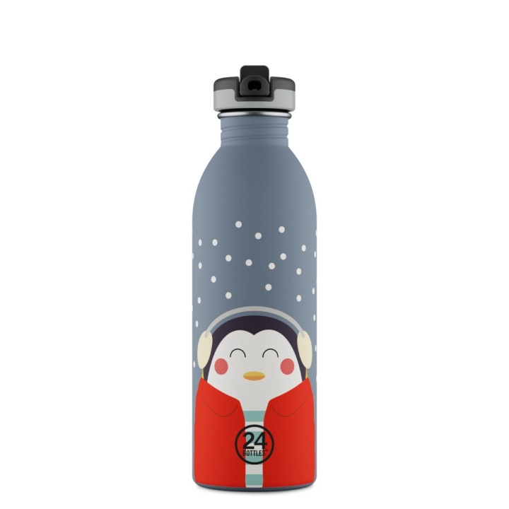 24Bottles Urban - Iloinen pingviini - 500 ml ryhmässä URHEILU, VAPAA-AIKA JA HARRASTUS / Ulkoilu / Termos- ja vesipullot @ TP E-commerce Nordic AB (D21871)