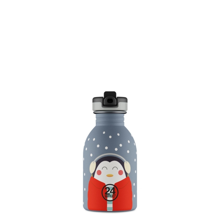 24Bottles Urban - Iloinen pingviini - 250 ml ryhmässä URHEILU, VAPAA-AIKA JA HARRASTUS / Ulkoilu / Termos- ja vesipullot @ TP E-commerce Nordic AB (D21873)