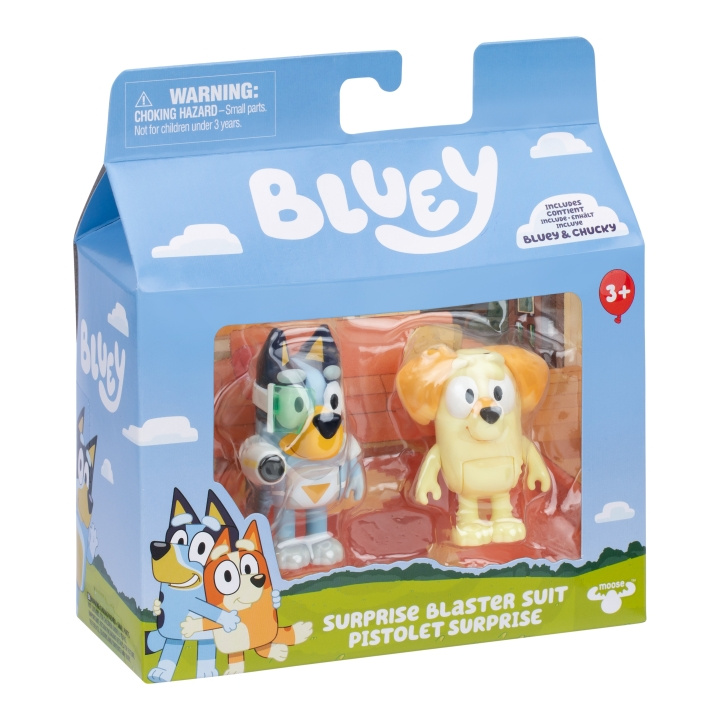 Bluey Bluey Kuva 2PK - (90322) ryhmässä LELUT, TUOTTEET LAPSILLE JA VAUVOILLE / Leikkikalut, Askartelu &Pelit / Figuurit, miniatyyrit ja tarvikkeet @ TP E-commerce Nordic AB (D21891)