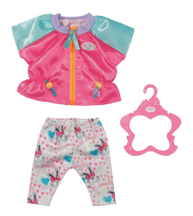 BABY Born Rento asu vaaleanpunainen 43cm (833605) ryhmässä LELUT, TUOTTEET LAPSILLE JA VAUVOILLE / Leikkikalut, Askartelu &Pelit / Nuket & Tarvikkeet @ TP E-commerce Nordic AB (D21907)