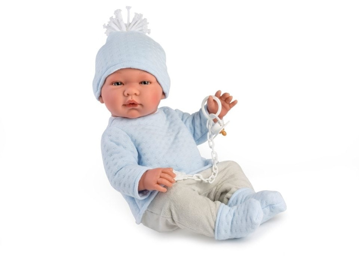 ASI Pablo-vauvanukke villapaidassa ja legginsseissä (24366001) ryhmässä LELUT, TUOTTEET LAPSILLE JA VAUVOILLE / Leikkikalut, Askartelu &Pelit / Nuket & Tarvikkeet @ TP E-commerce Nordic AB (D21927)