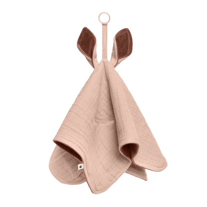 BIBS Pehmolakana Kenguru - Blush ryhmässä LELUT, TUOTTEET LAPSILLE JA VAUVOILLE / Lelut vauvoille (0-3v) / Pehmolelut @ TP E-commerce Nordic AB (D21942)