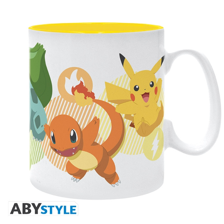 Abysse POKEMON-muki - Pikachu ja alkupalat - 460 ml ryhmässä URHEILU, VAPAA-AIKA JA HARRASTUS / Hauskat tavarat / Mukit @ TP E-commerce Nordic AB (D21962)