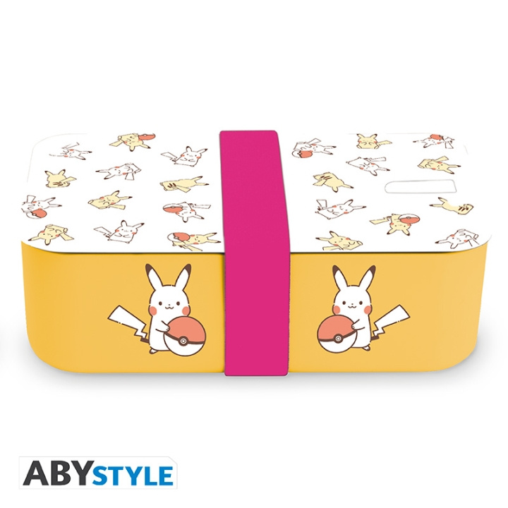 Abysse POKEMON Bento Box - Sähkötyyppi - 19 x 12,3 x 6,6 cm ryhmässä URHEILU, VAPAA-AIKA JA HARRASTUS / Hauskat tavarat / Keräilyesineet @ TP E-commerce Nordic AB (D21964)