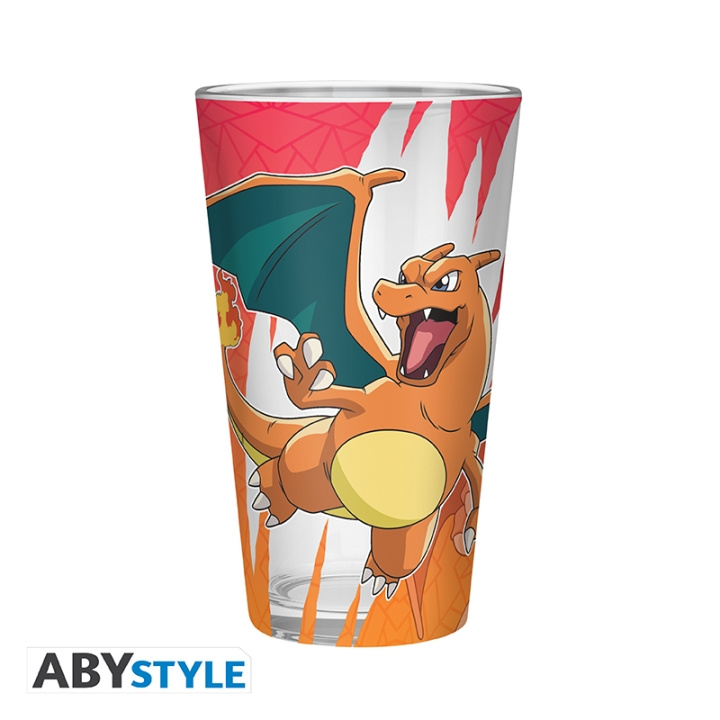 Abysse POKEMON Suuri lasi Premium - Charizard - 400ml ryhmässä URHEILU, VAPAA-AIKA JA HARRASTUS / Hauskat tavarat / Keräilyesineet @ TP E-commerce Nordic AB (D21967)