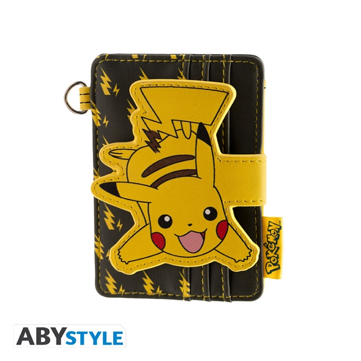 Abysse Premium-korttikotelo Pikachu - 10 x 7 cm ryhmässä LELUT, TUOTTEET LAPSILLE JA VAUVOILLE / Peli / Korttipeli @ TP E-commerce Nordic AB (D21980)