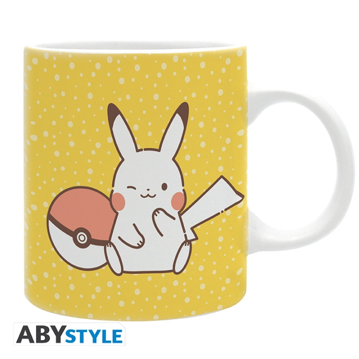 Abysse Pokemon-muki - Pikachu Electric Type - 320 ml ryhmässä URHEILU, VAPAA-AIKA JA HARRASTUS / Hauskat tavarat / Mukit @ TP E-commerce Nordic AB (D21982)