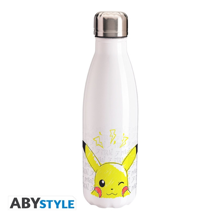 Abysse Pokemon vesipullo - Pikachu Scribble - 500ml ryhmässä LELUT, TUOTTEET LAPSILLE JA VAUVOILLE / Syö ja juo / Tuttipullot & Tarvikkeet @ TP E-commerce Nordic AB (D21997)