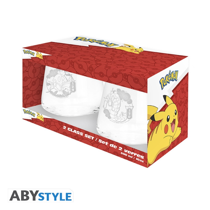 Abysse Pokemon 2 lasisarja - Magikarp & Gyarados Europe - 30cl ryhmässä URHEILU, VAPAA-AIKA JA HARRASTUS / Hauskat tavarat / Keräilyesineet @ TP E-commerce Nordic AB (D21999)